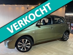 Nissan Micra - Olijf groen 1.2 Pano | navi | keyless | Pdc
