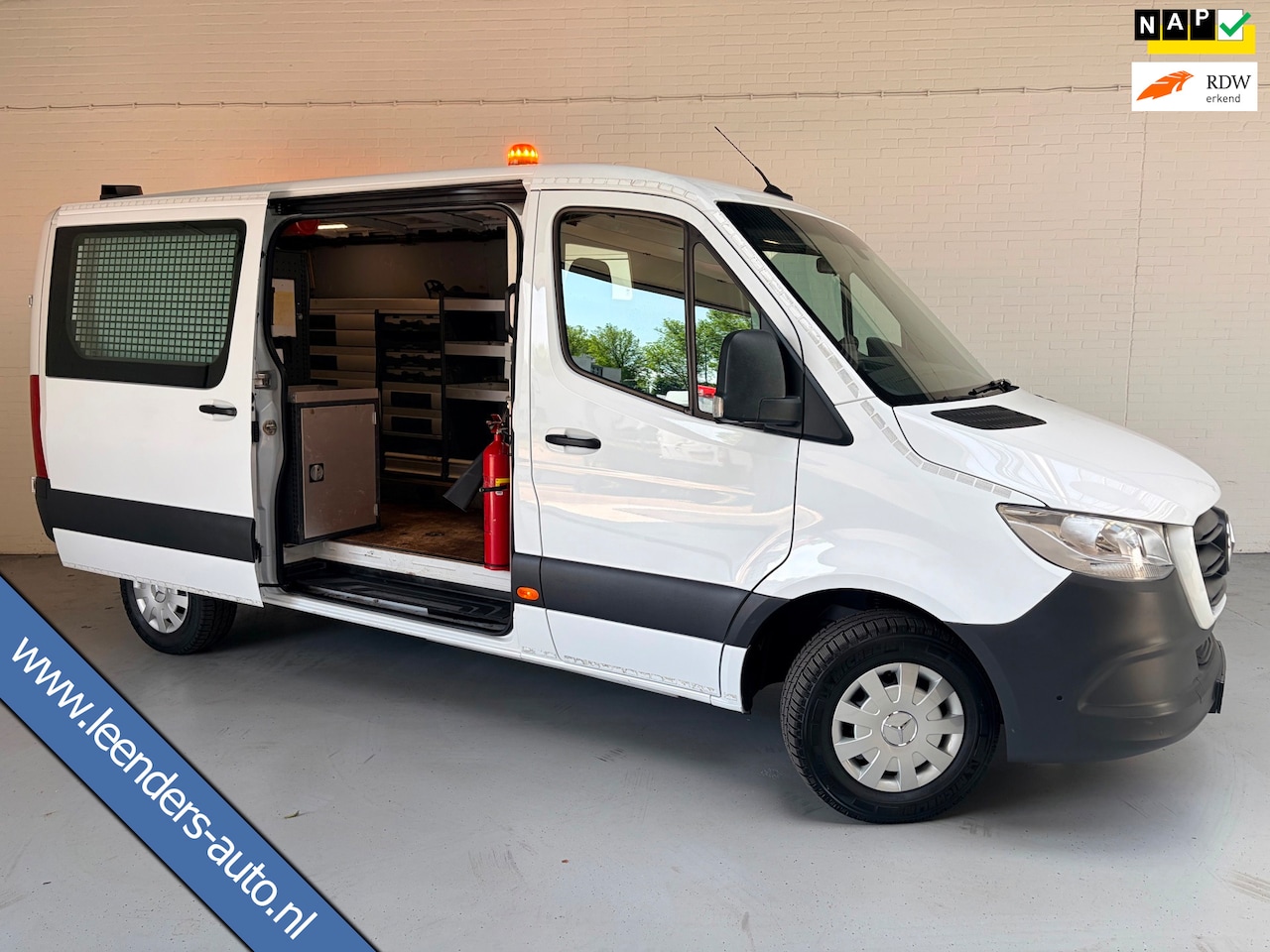 Mercedes-Benz Sprinter - Automaat Servicewagen 314 2.2 CDI 140PK L2H1 euro6 BOTT, Victron V230, Standkachel Trekhaa - AutoWereld.nl