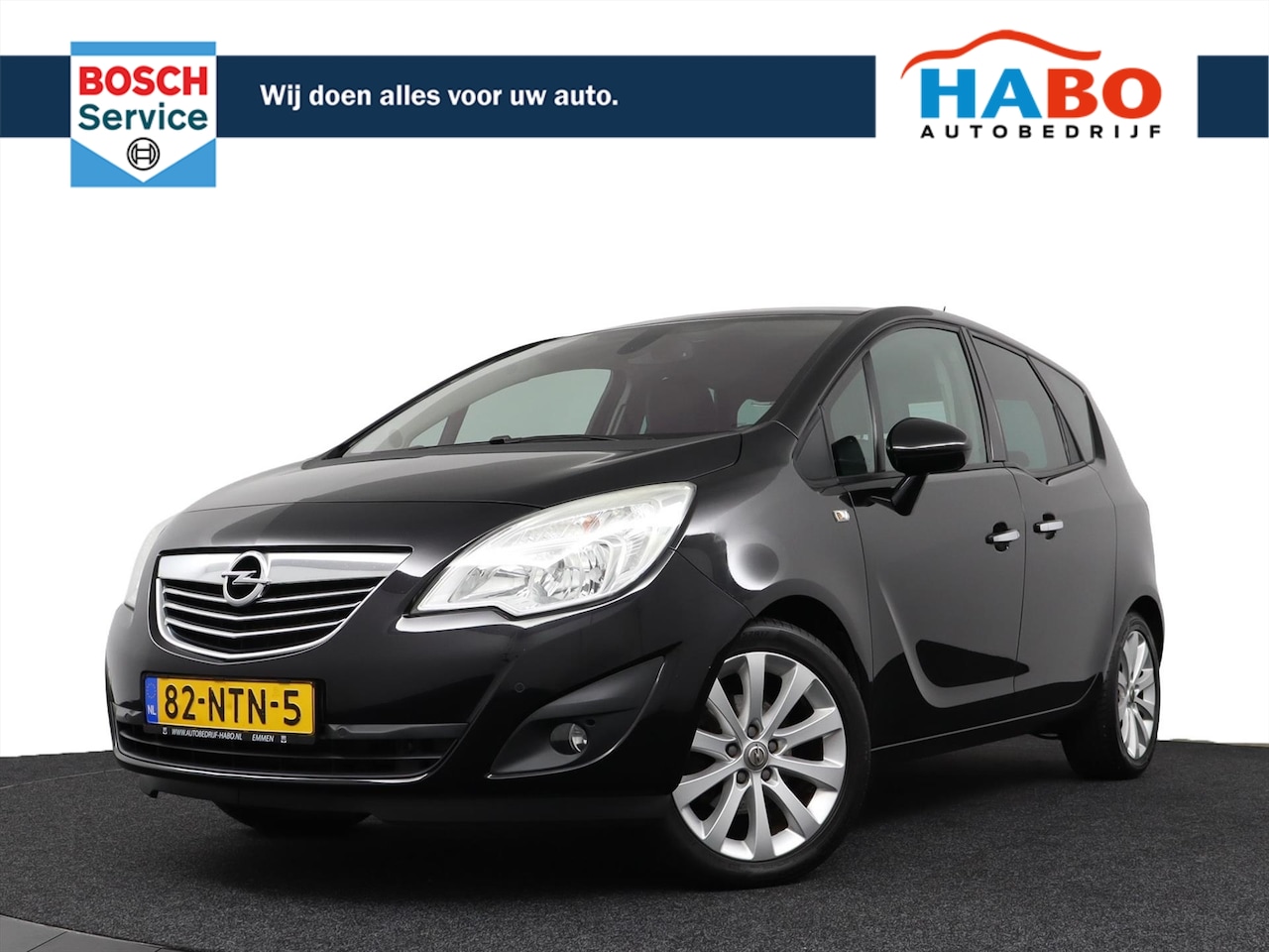 Opel Meriva - 1.4 TURBO COSMO 120PK ECC/CRUISE/PARK.SENS/MIST.LAMP/TREKHAAK/LMV - AutoWereld.nl