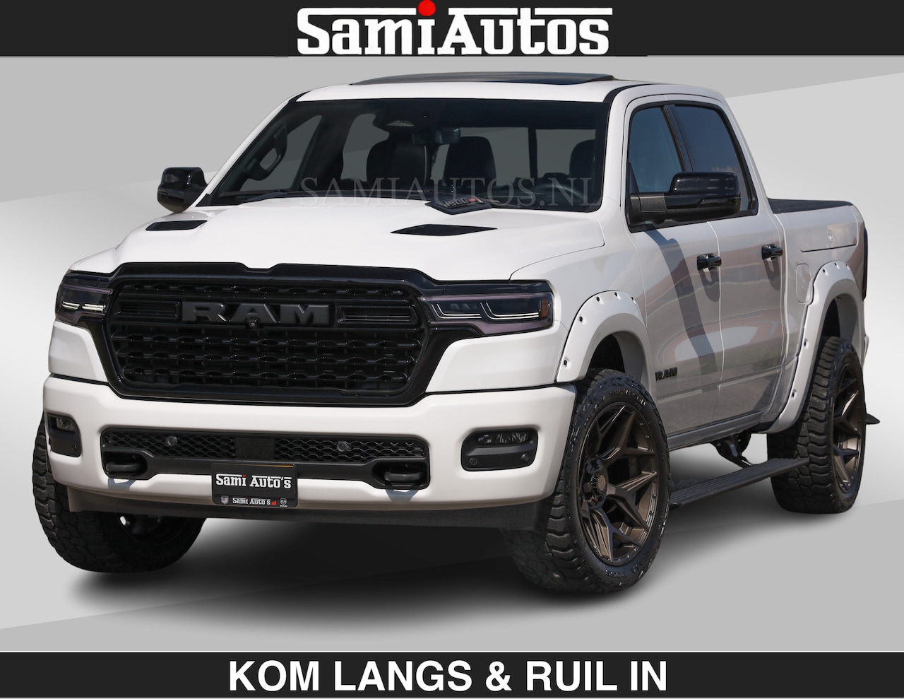 Dodge Ram Pick Up - LIMITED H.O 540 PK 706Nm | Massage + Full Option | De Meest Luxe en Volle in zijn Klasse | - AutoWereld.nl