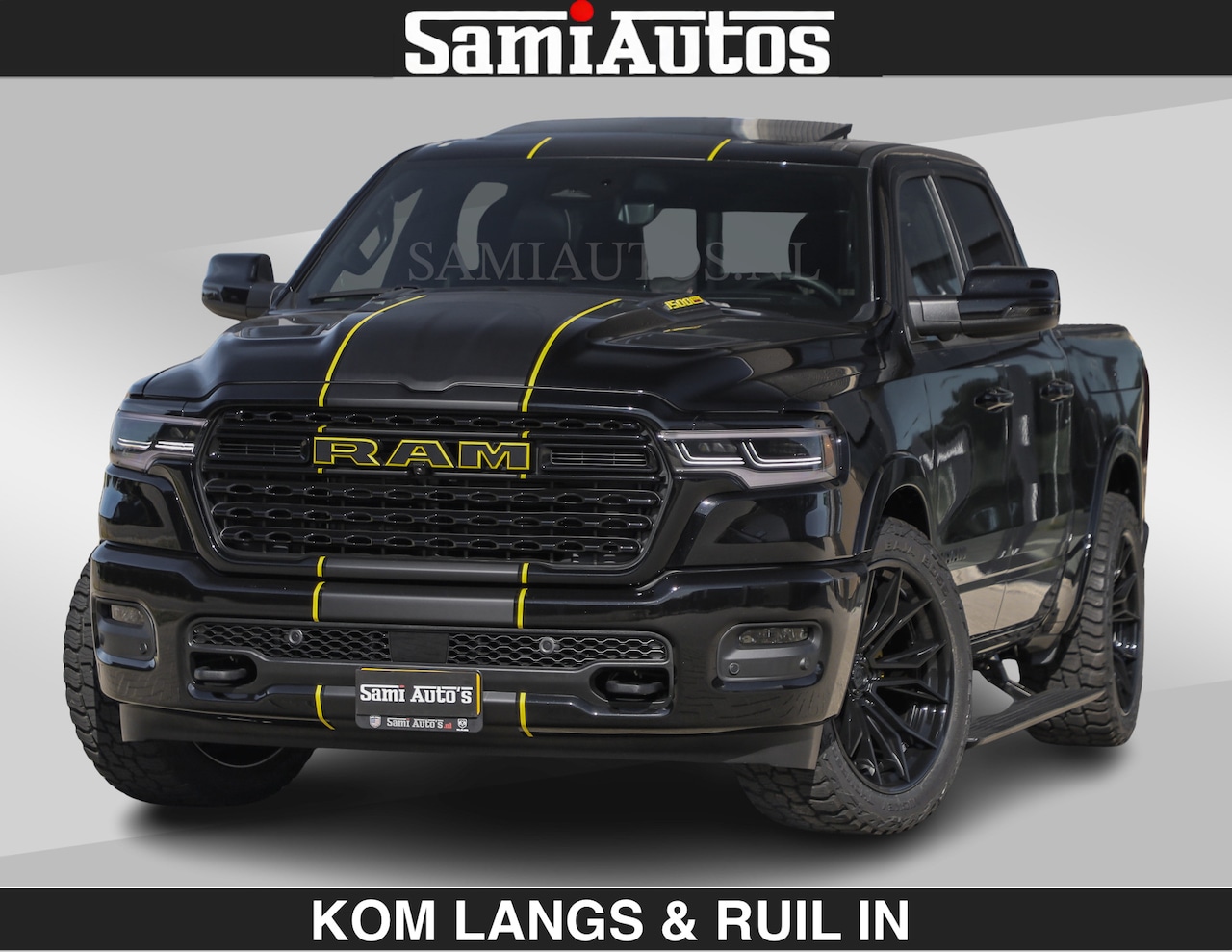 Dodge Ram Pick Up - Limited Night H.O 540HP 706Nm | Massage + Full Option | De Meest Luxe en Volle in zijn Kla - AutoWereld.nl