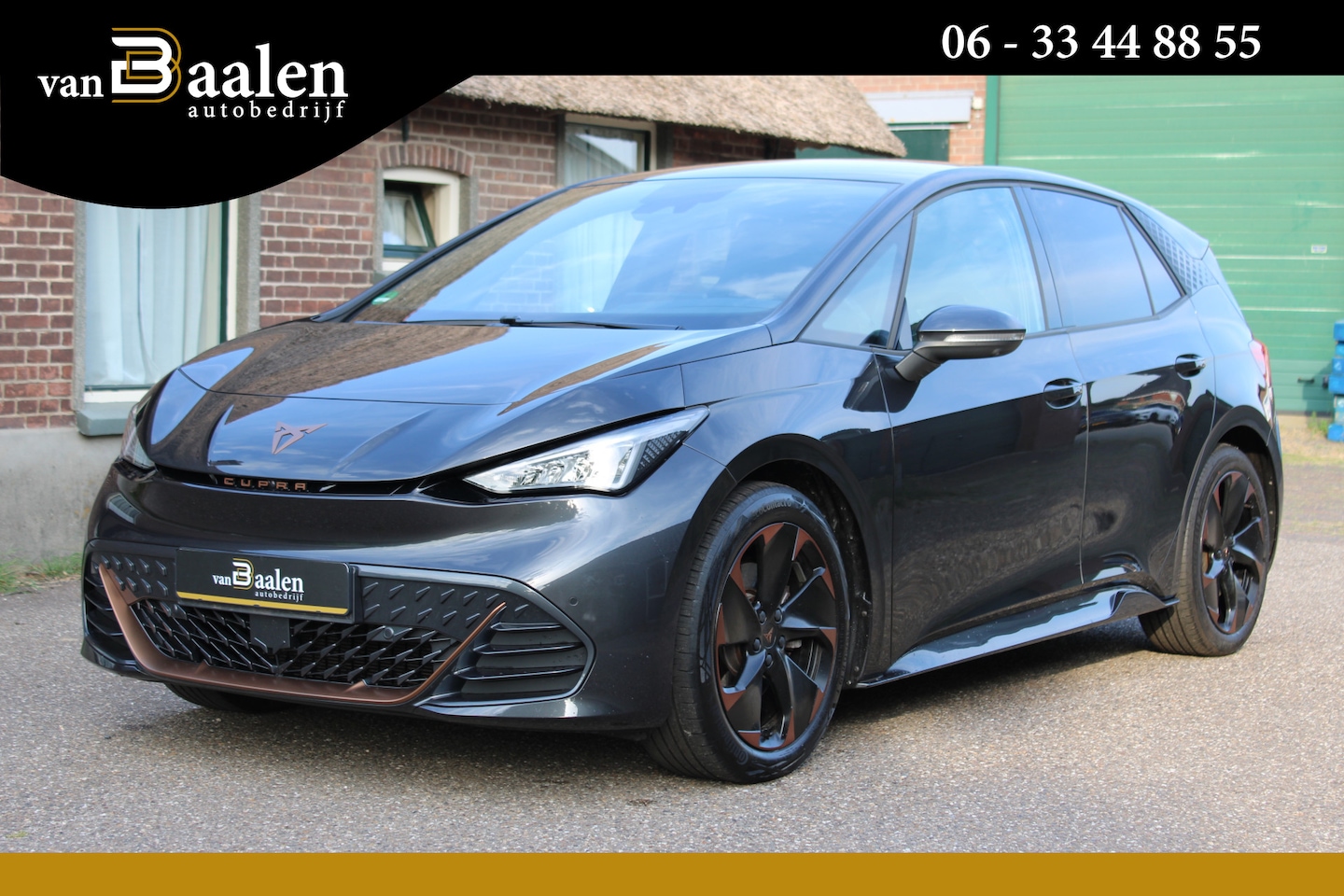 CUPRA Born - COPPER EDITION 62 kWh SOh 95,6% NAVI LED 360 CAMERA  46000KM!!! - AutoWereld.nl