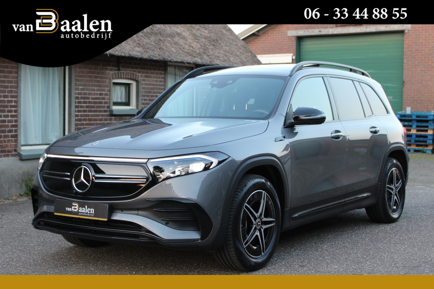 Mercedes-Benz EQB - 300 4MATIC AMG Line 67 kWh SOh 97.5% PANO SFEER ILS 360CAMERA 54000KM!!! - AutoWereld.nl
