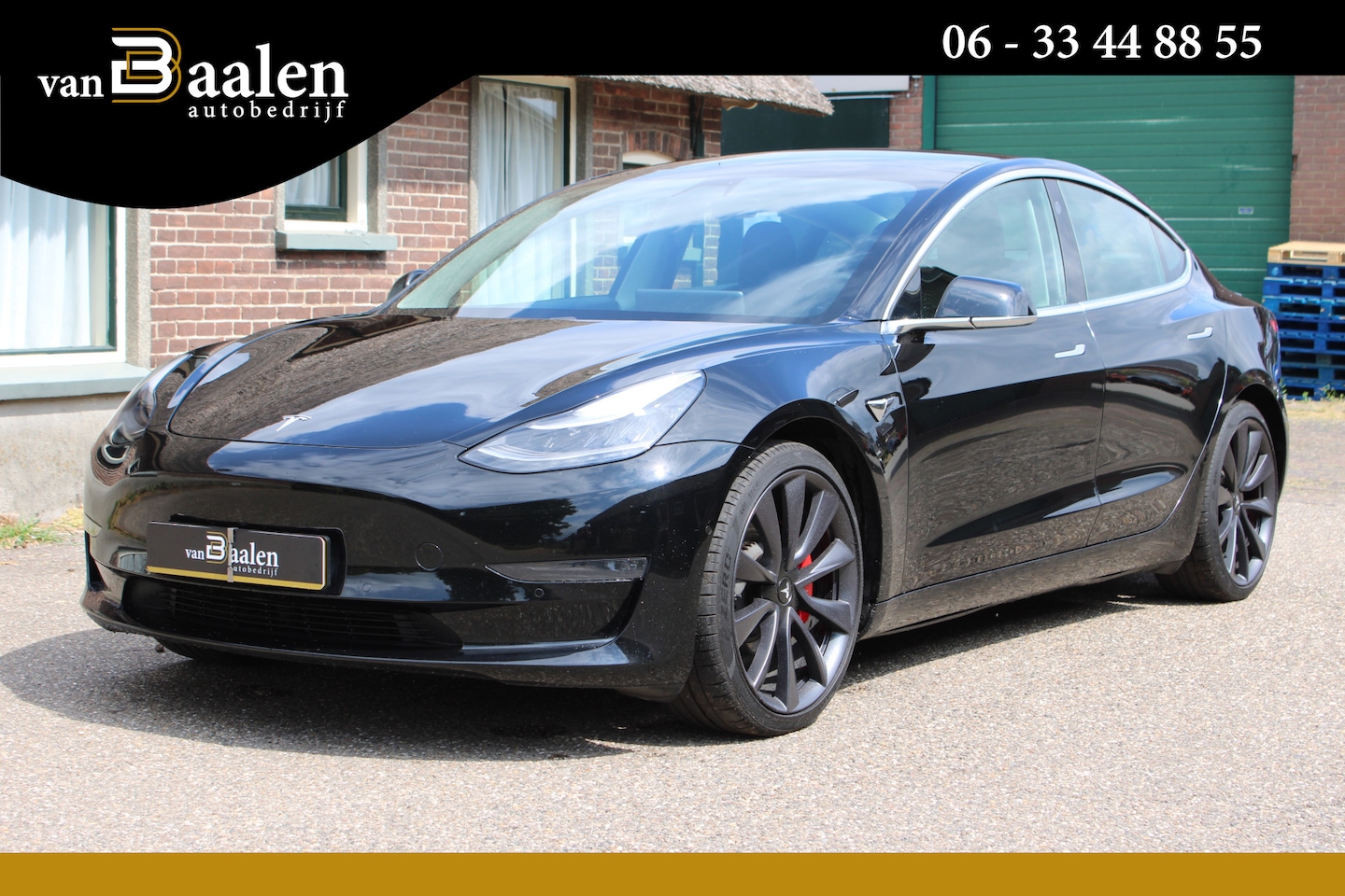 Tesla Model 3 - Performance AWD 75 kWh SOh 89,4% PANO LEER NAVI ORG NL 115000KM!!! - AutoWereld.nl