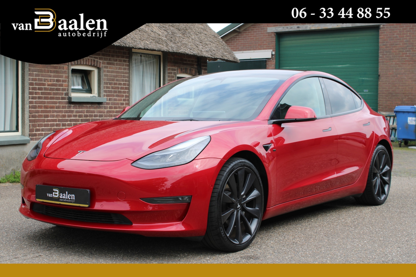 Tesla Model 3 - Long Range AWD 75 kWh Soh 91.3% PANO LEER NAVI 77000KM!! - AutoWereld.nl