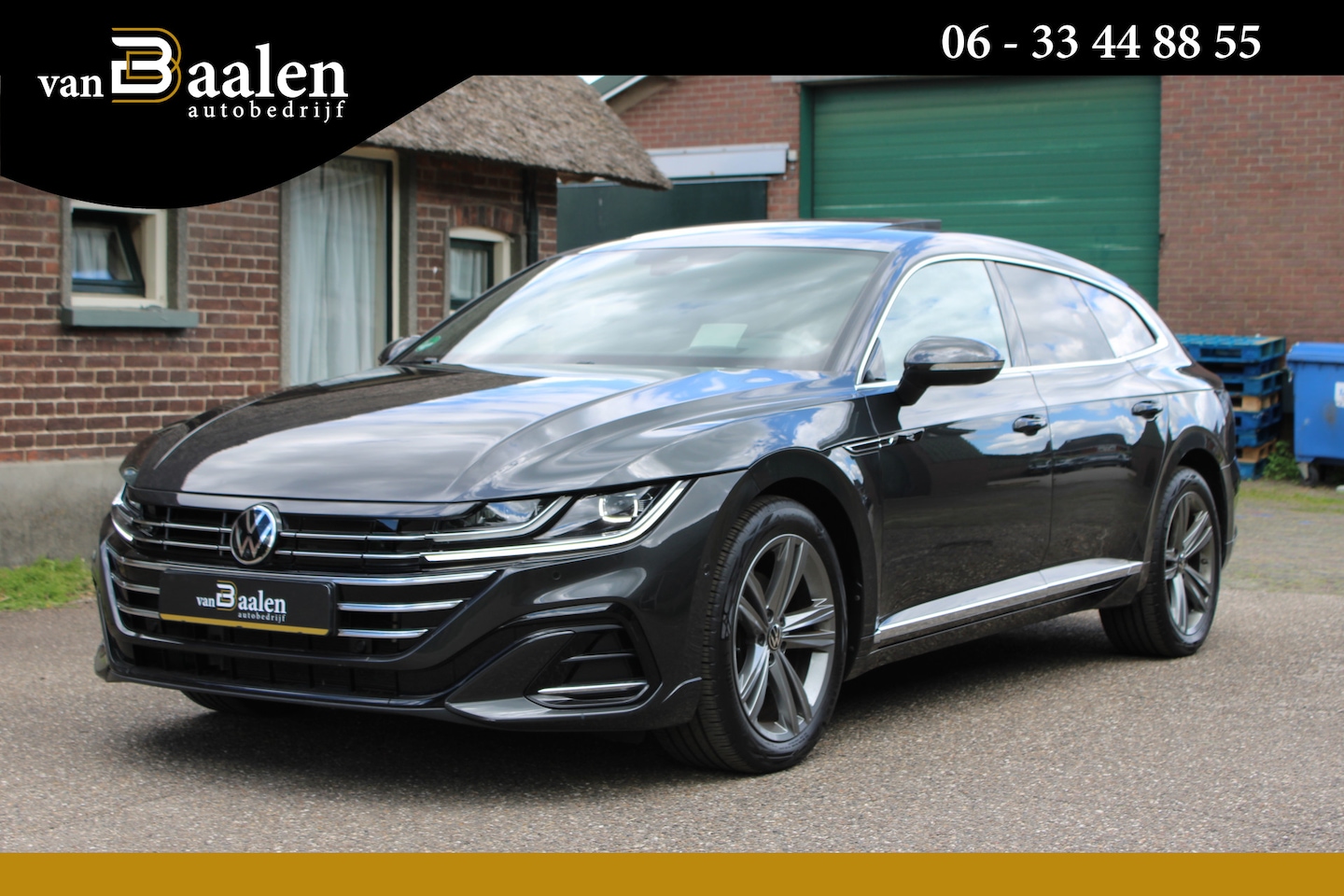 Volkswagen Arteon Shooting Brake - 1.4 TSI eHybrid R-Line PHEV SOh 98.1% PANO STAND LED 23000KM!!! - AutoWereld.nl