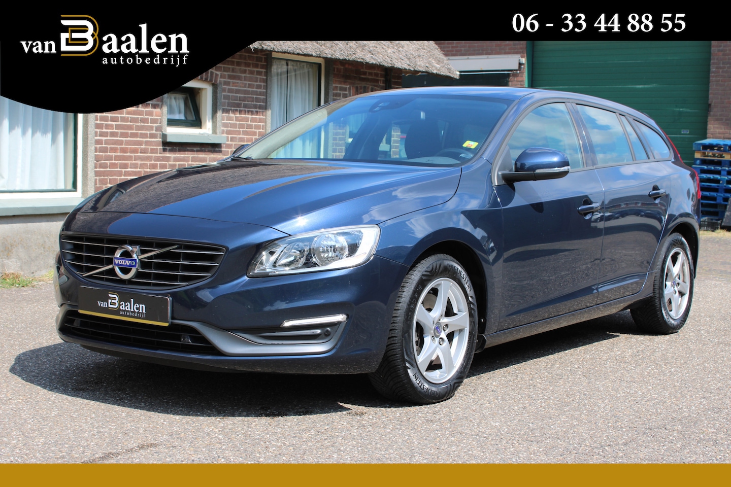 Volvo V60 - 1.6 T3 Momentum NAVI ECC CRUISE ORG NL 184000KM!! - AutoWereld.nl