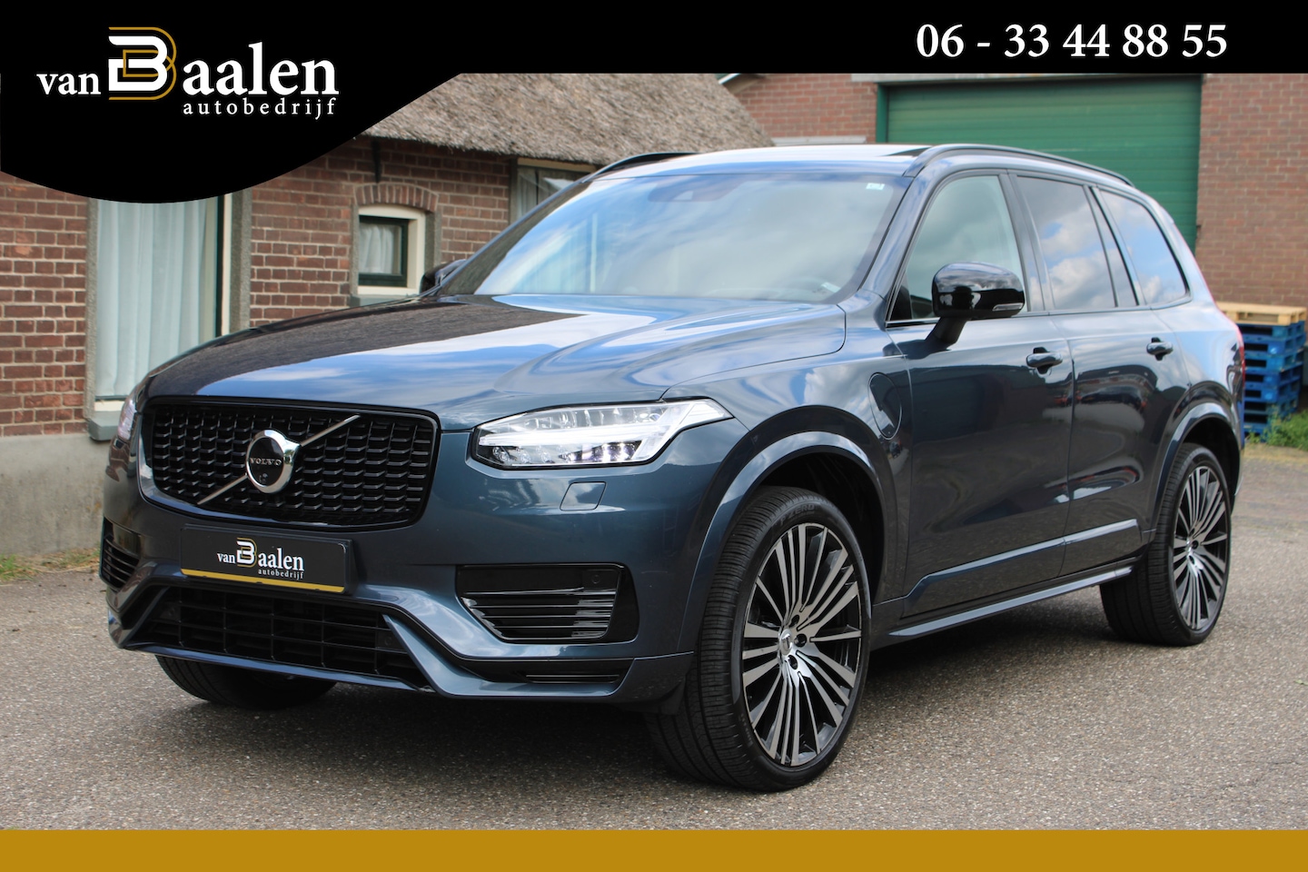 Volvo XC90 - 2.0 T8 Recharge AWD R-DESIGN SOh 100% 7-PERS LEER NAVI B&W 134000KM!!! - AutoWereld.nl