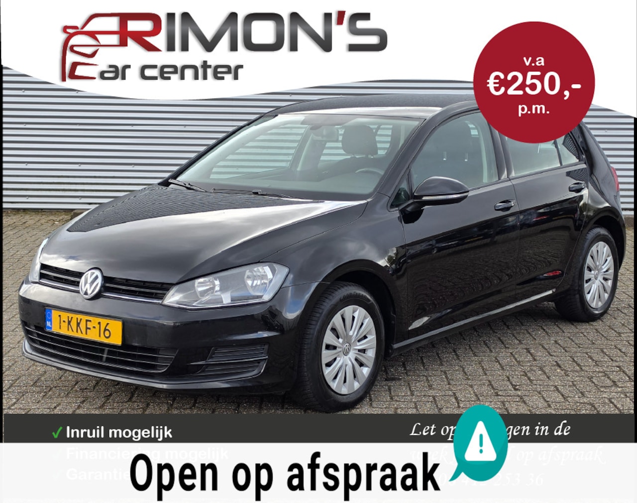 Volkswagen Golf - 1.6 TDI Automaat 1Ste Eigenaar Dealer Onderhouden - AutoWereld.nl