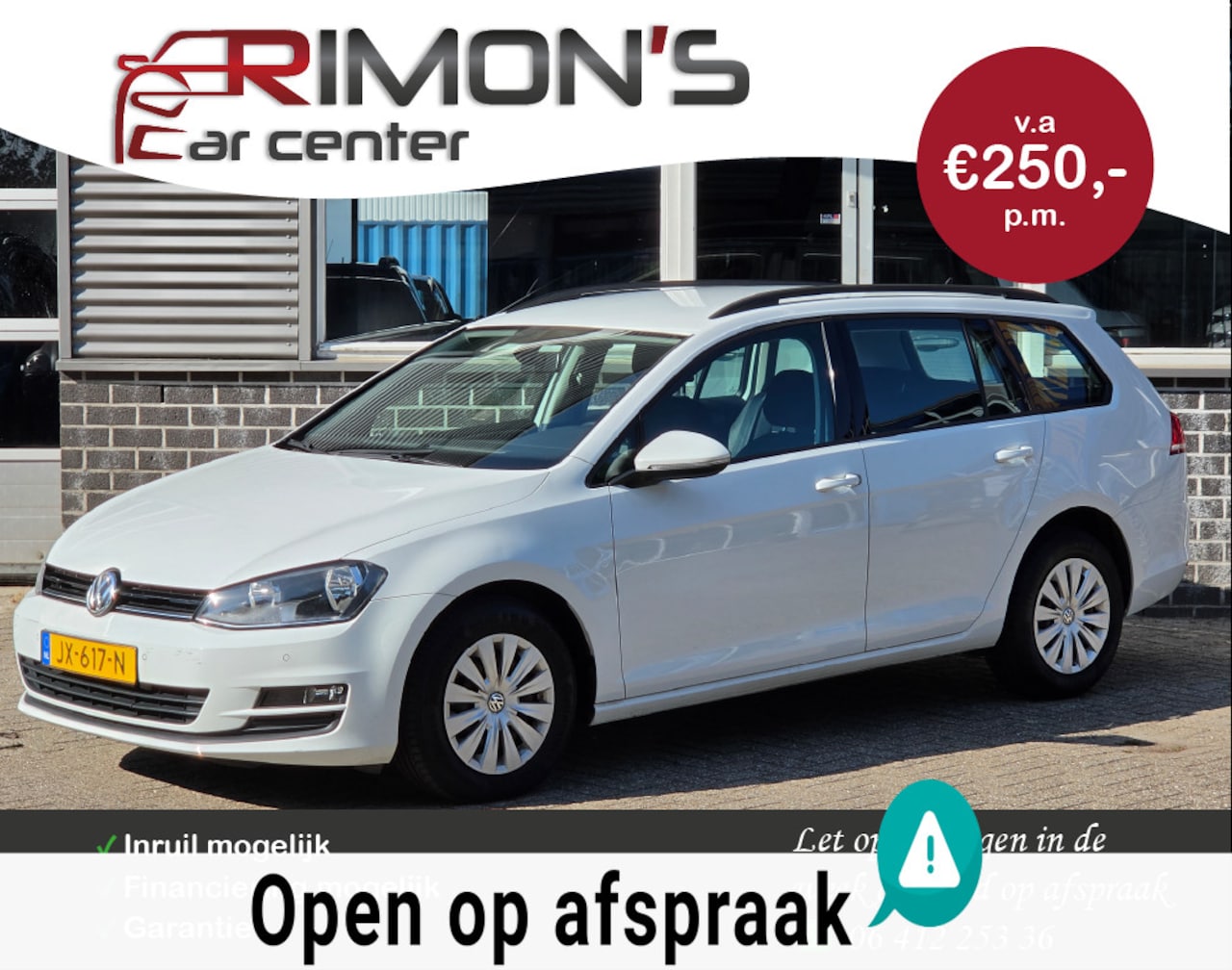 Volkswagen Golf Variant - 1.6 TDI Aut Dealer Onderhouden 1 Ste eigenaar - AutoWereld.nl