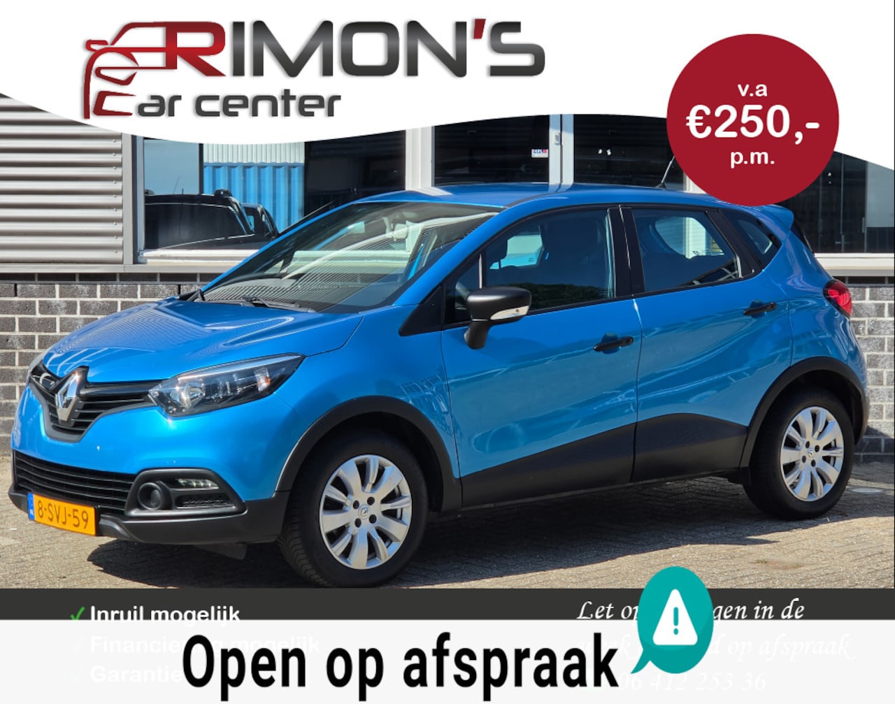 Renault Captur - 0.9 TCe Authentique Nap Elke Pakket Trekhaak - AutoWereld.nl