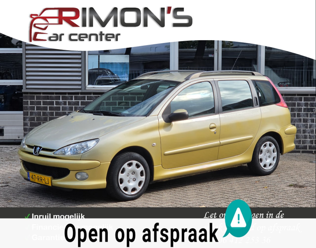 Peugeot 206 - 1.4 Air-line 2 Apk Tm 01-2027 - AutoWereld.nl