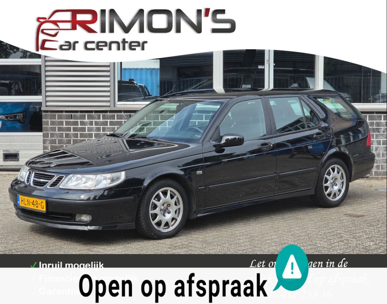 Saab 9-5 Estate - 2.3t Linear Trekhaak Stoelverwarming - AutoWereld.nl