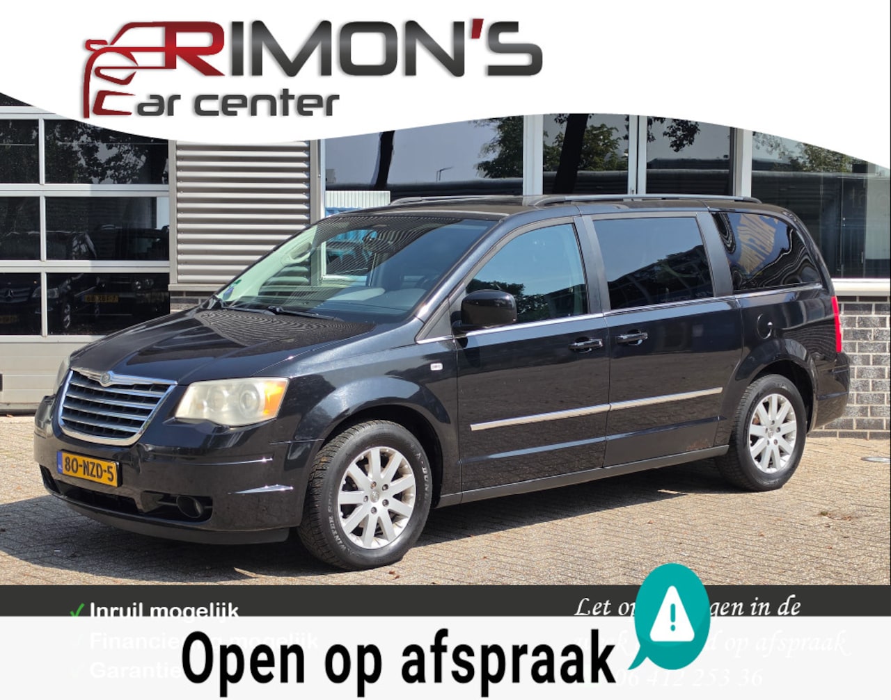 Chrysler Grand Voyager - 3.8 V6 Executive Edition 7p aut Leder Geen Nette Auto - AutoWereld.nl