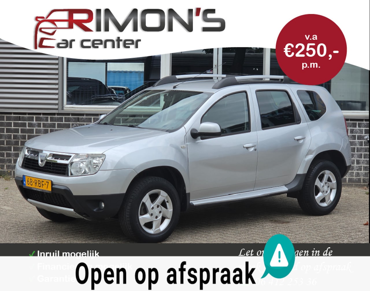 Dacia Duster - 1.6 Lauréate 1 Ste Eingenaar Nap Airco - AutoWereld.nl