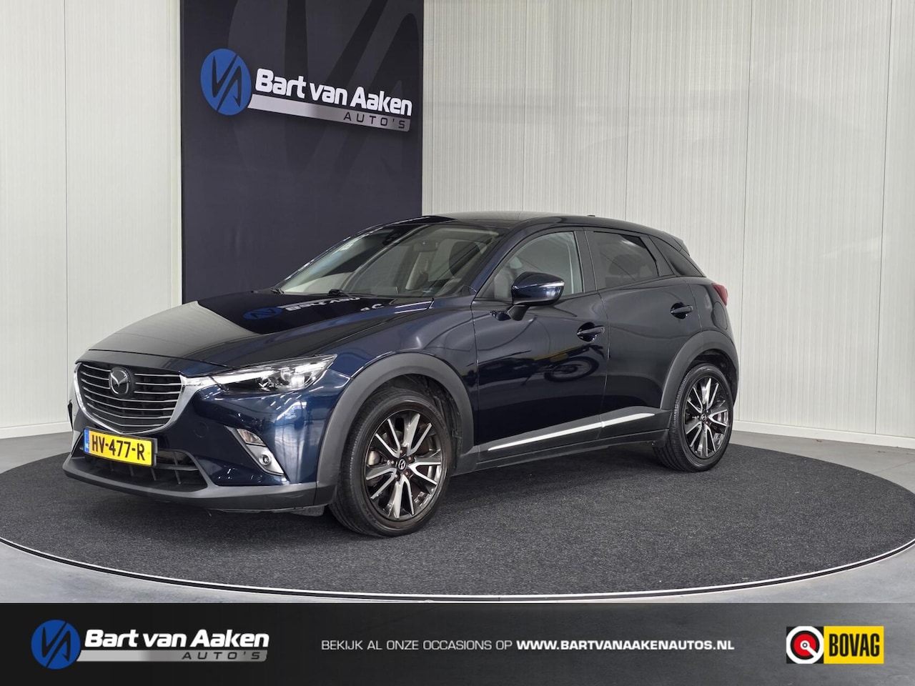 Mazda CX-3 - 2.0 SkyActiv-G 120 GT-HeadUp ACC Keyless 1e Eig. - AutoWereld.nl
