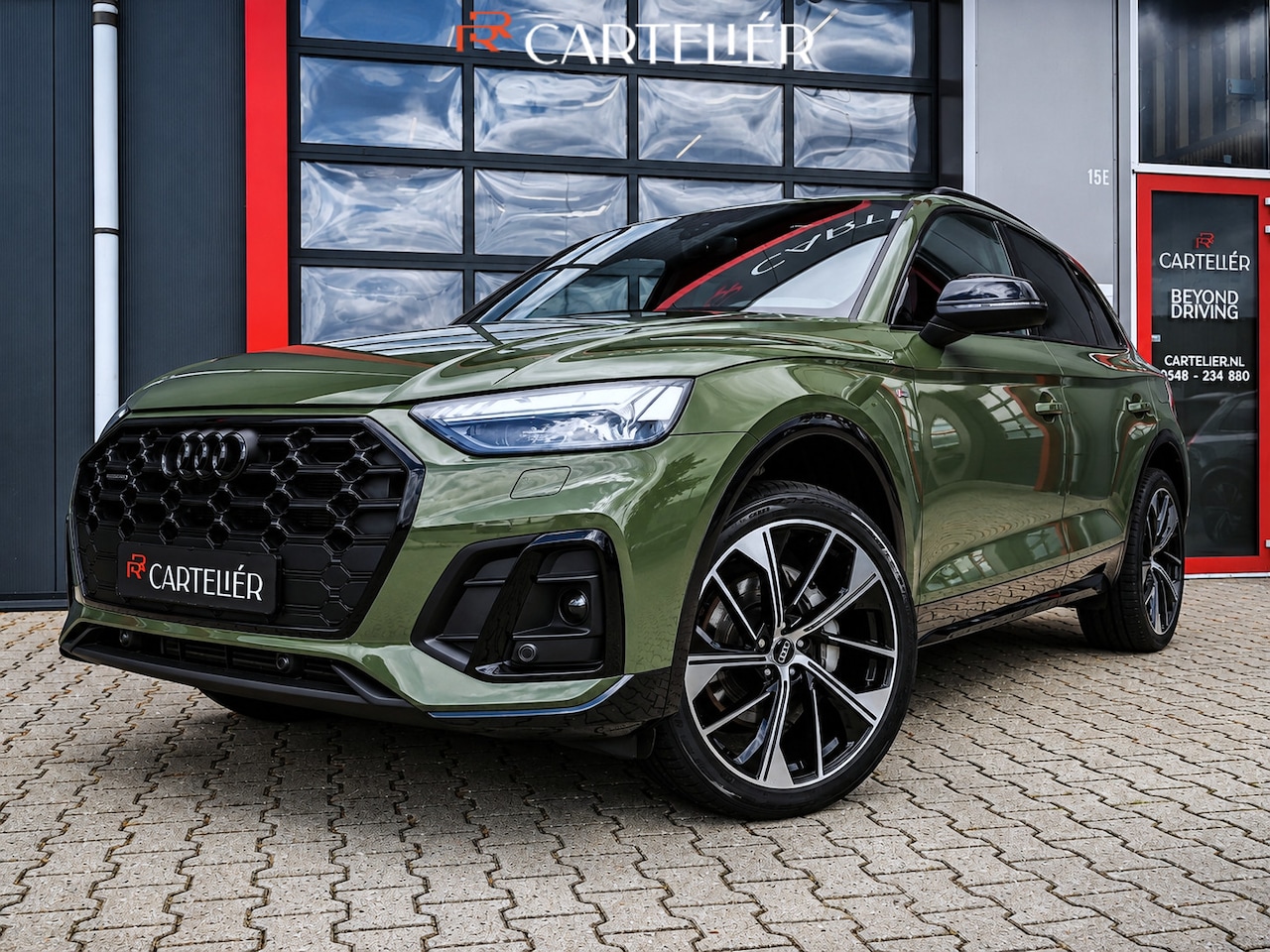 Audi Q5 - 55 TFSI e S-Line Quattro 367PK | Rs Leder | Pano | Matrix Led | Digital Dash | Cruise | El - AutoWereld.nl
