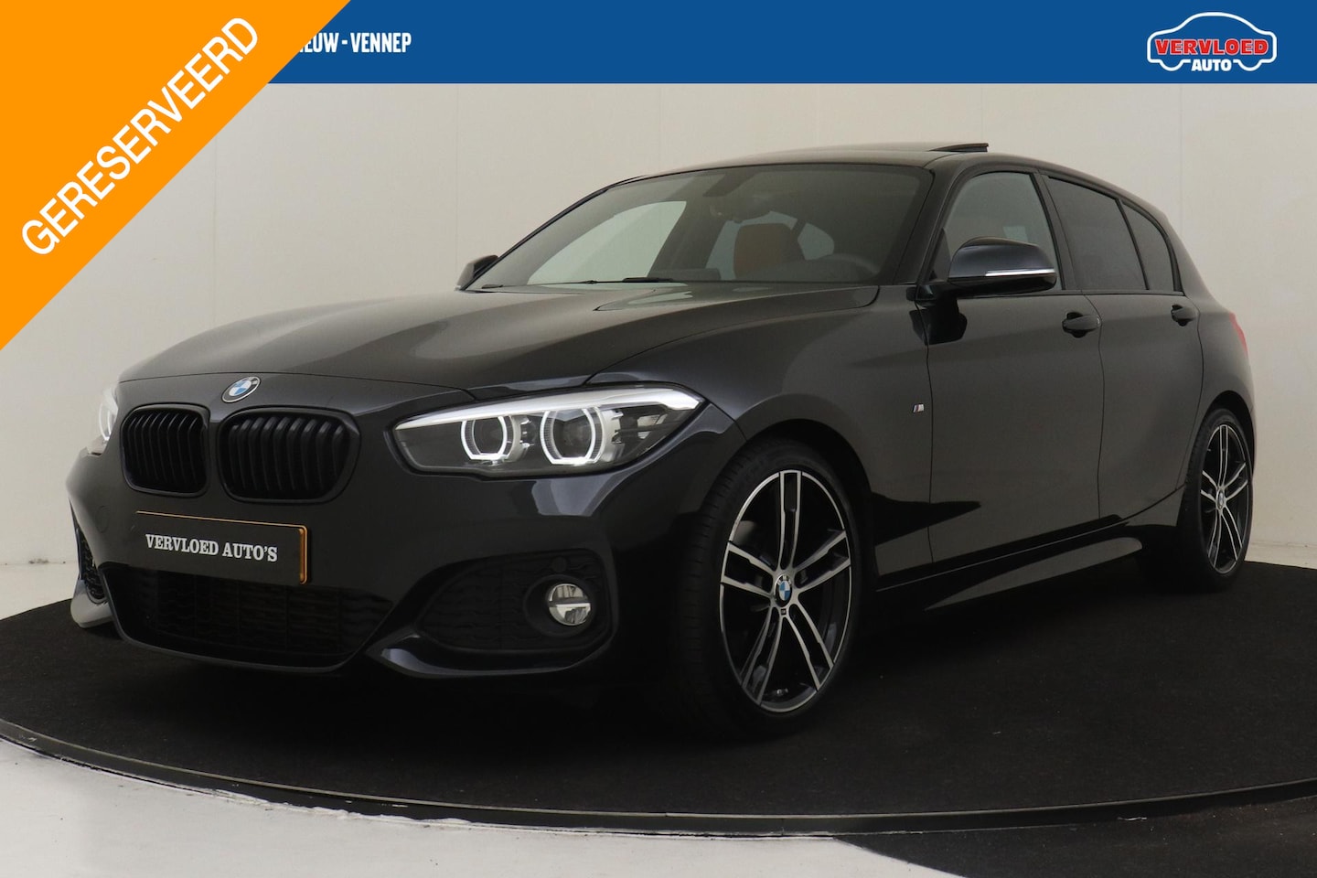 BMW 1-serie - 118I ED. M SPORT SHADOW HIGH EXECUTIVE -PANO.DAK|LEDER|HIFI|CRUISE|STOELVERW.|18"|DEALERON - AutoWereld.nl