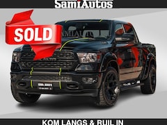 Dodge Ram Pick Up - SPORT | 5.7 V8 4x4 HEMI | PANORAMA DAK | GROOTSCHERM 12 INCH | LPG | Diamond Black Pearl |