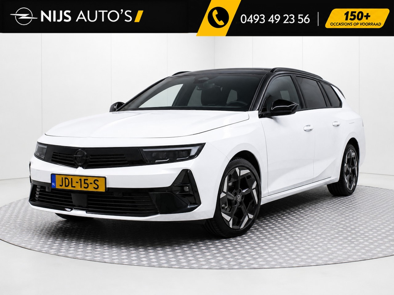 Opel Astra Sports Tourer - 1.6 T Plug-in Hybrid GSe 225PK Automaat | Full Options | Panoramadak | Head-Up | Matrix LE - AutoWereld.nl