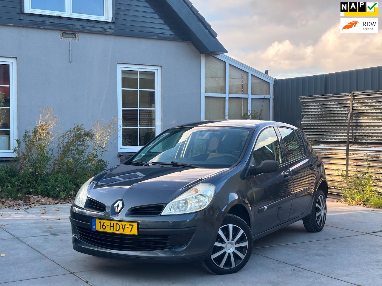 Renault Clio - 1.2-16V Expression | Nieuwe Koppeling | Nieuwe APK | Volledig onderhoud | Airco | El. Rame - AutoWereld.nl