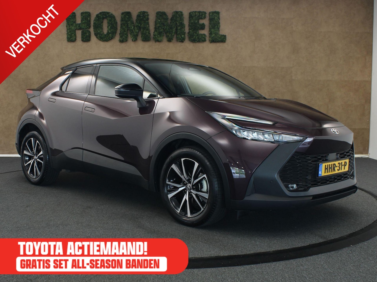 Toyota C-HR - 2.0 Hybrid 200 Dynamic - BI-TONE - PARKEERSENSOREN VOOR EN ACHTER - DODEHOEK DETECTIE - KE - AutoWereld.nl
