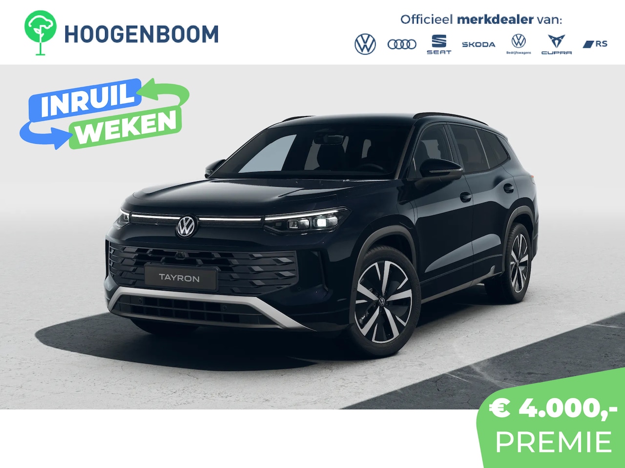 Volkswagen Tayron - Life Edition | 'App-Connect' draadloze smartphone integratie | Automatische afstandsregeli - AutoWereld.nl