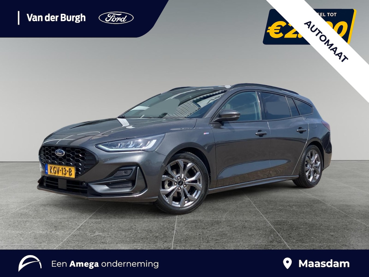 Ford Focus Wagon - ST-Line 1.0 EcoBoost Hybrid 155pk PowerShift Automaat | WinterPack | Driver Assistance Pac - AutoWereld.nl