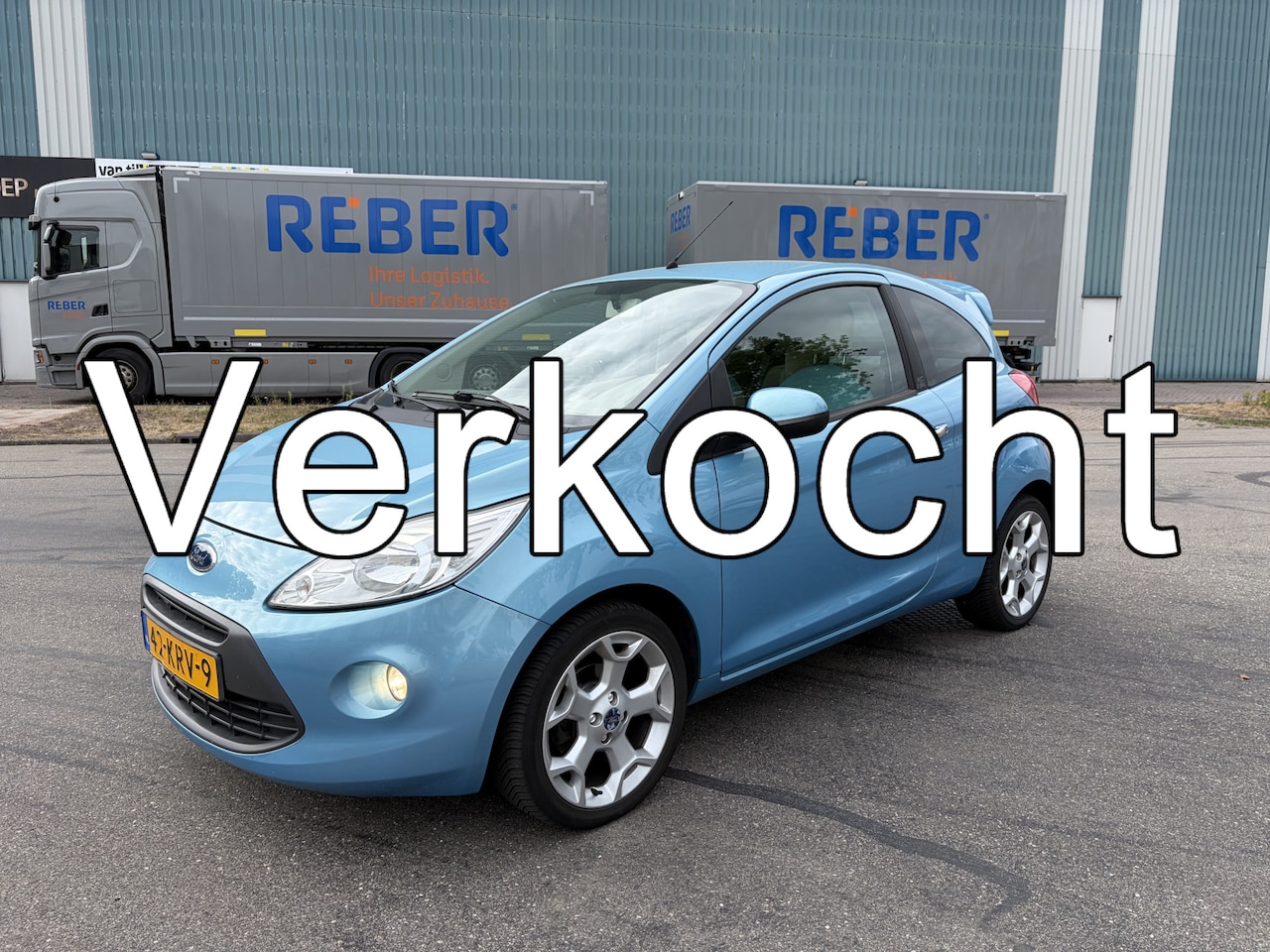 Ford Ka - 1.2i Titanium 70 PK. Zuinige en zeer goed onderhouden auto !!! Distributieriem en waterpom - AutoWereld.nl