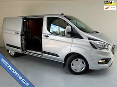 Ford Transit Custom - Automaat 300 2.0 TDCI 130pk L2H1 Limited 3persoons, Airco, Navigatie, Trekhaak, Metallic l