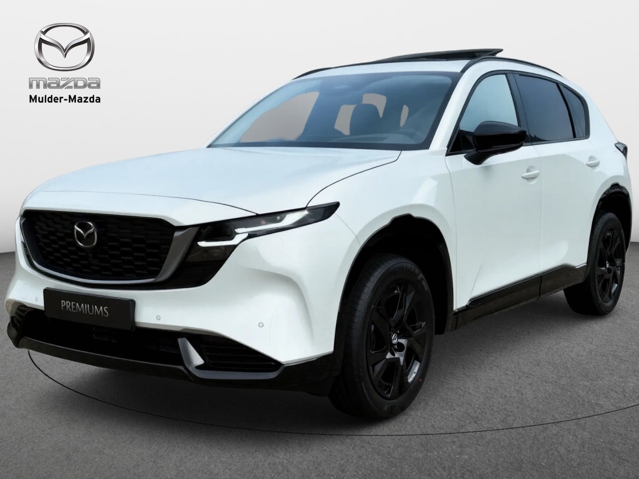 Mazda CX-5 - e-Skyactiv G 141 Homura - Zwart lederen interieur & Panoramic Pack | 19-inch lichtmetalen - AutoWereld.nl