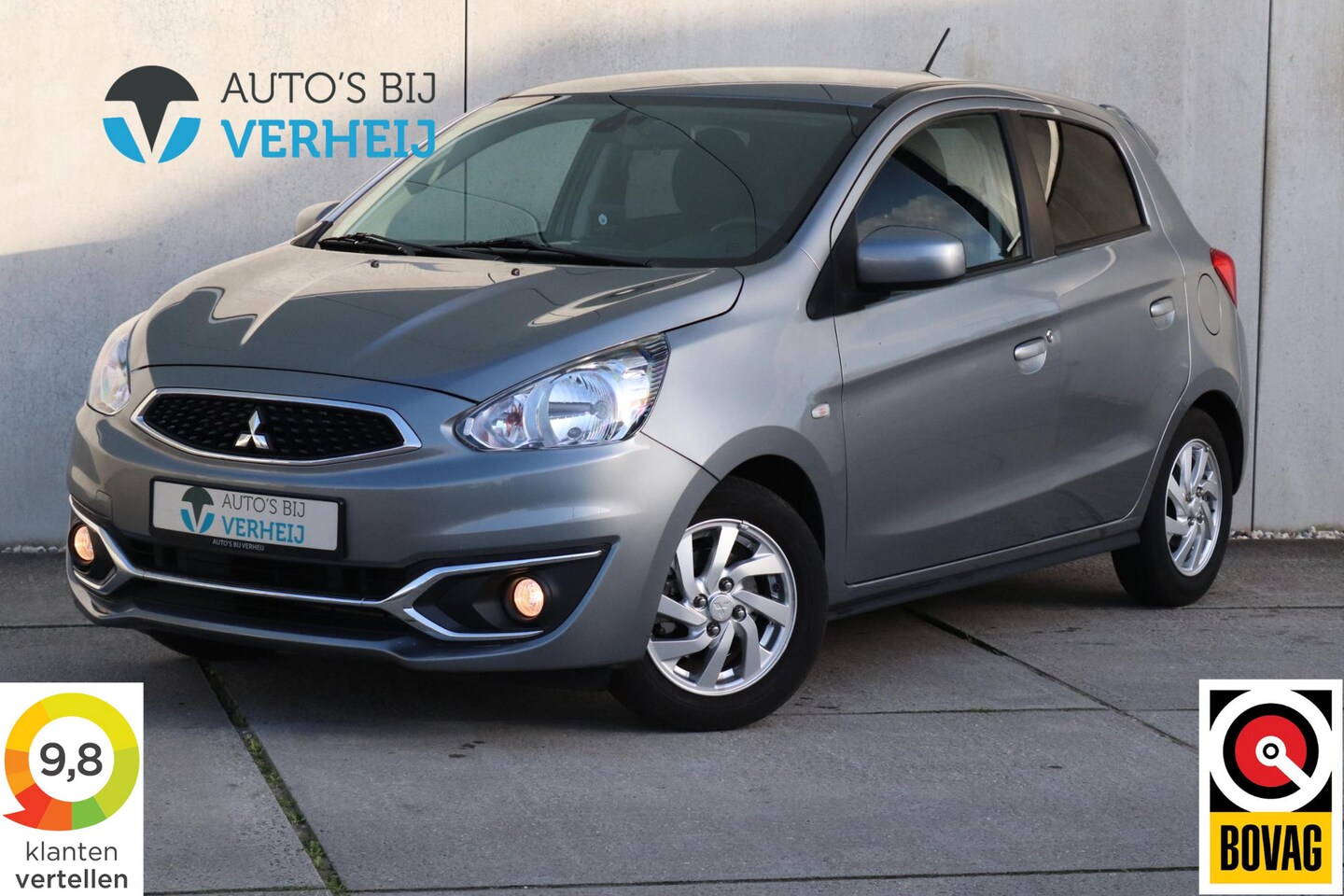Mitsubishi Space Star - 1.0 Active / AUTOMAAT /  APPLE CARPLAY / LICHTMETALEN VELGEN - AutoWereld.nl
