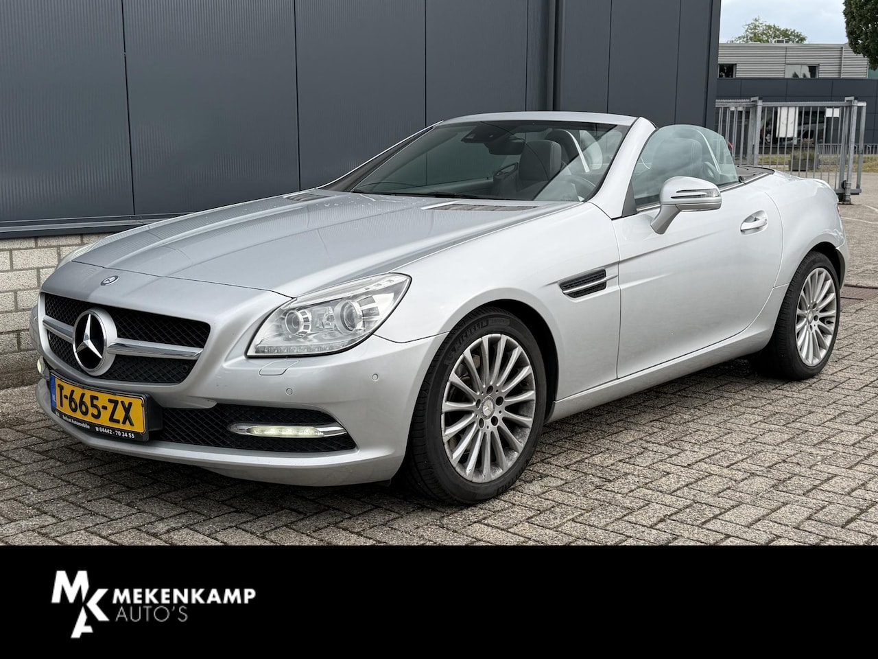 Mercedes-Benz SLK-klasse - 250 17"/Leder/Stoelverwarming/Navigatie/PDC/Alarm/Climate/Cruise - AutoWereld.nl