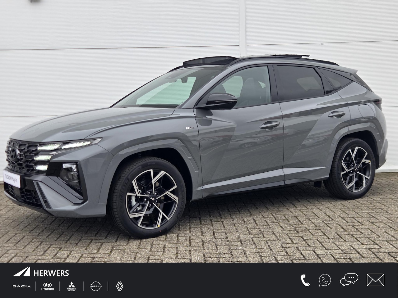 Hyundai Tucson - 1.6 T-GDI PHEV N Line Business Sky / ** Nu met € 4.000 Voordeel ** Nieuw uit voorraad leve - AutoWereld.nl