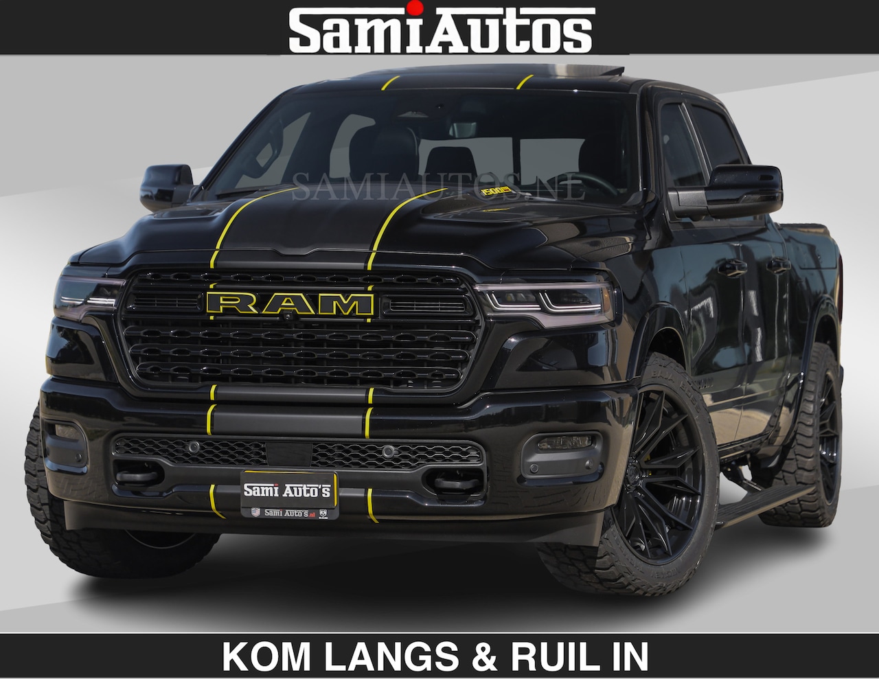 Dodge Ram Pick Up - Limited Night H.O 540HP 706Nm | Massage + Full Option | De Meest Luxe en Volle in zijn Kla - AutoWereld.nl