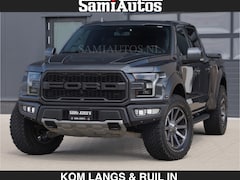 Ford F150 - USA RAPTOR | FACELIFT | 457 PK | DUBBELE CABINE | DC | 5 PERSOONS | BLACK | DODGE RAM 1500