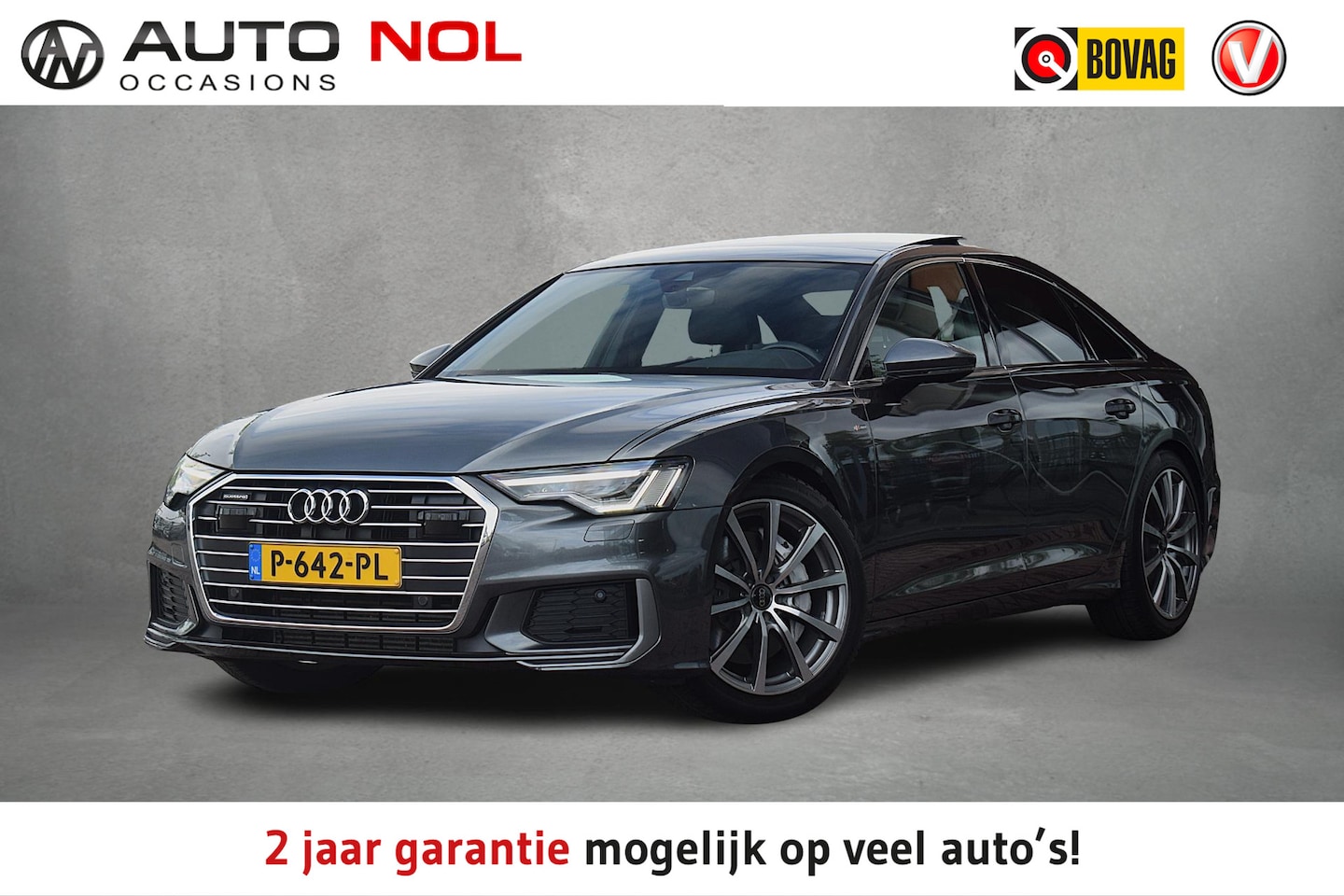 Audi A6 Limousine - 50 TFSI e quattro S edition | 2x S-Line | Pano | Leer | Trekhaak Afneembaar - AutoWereld.nl