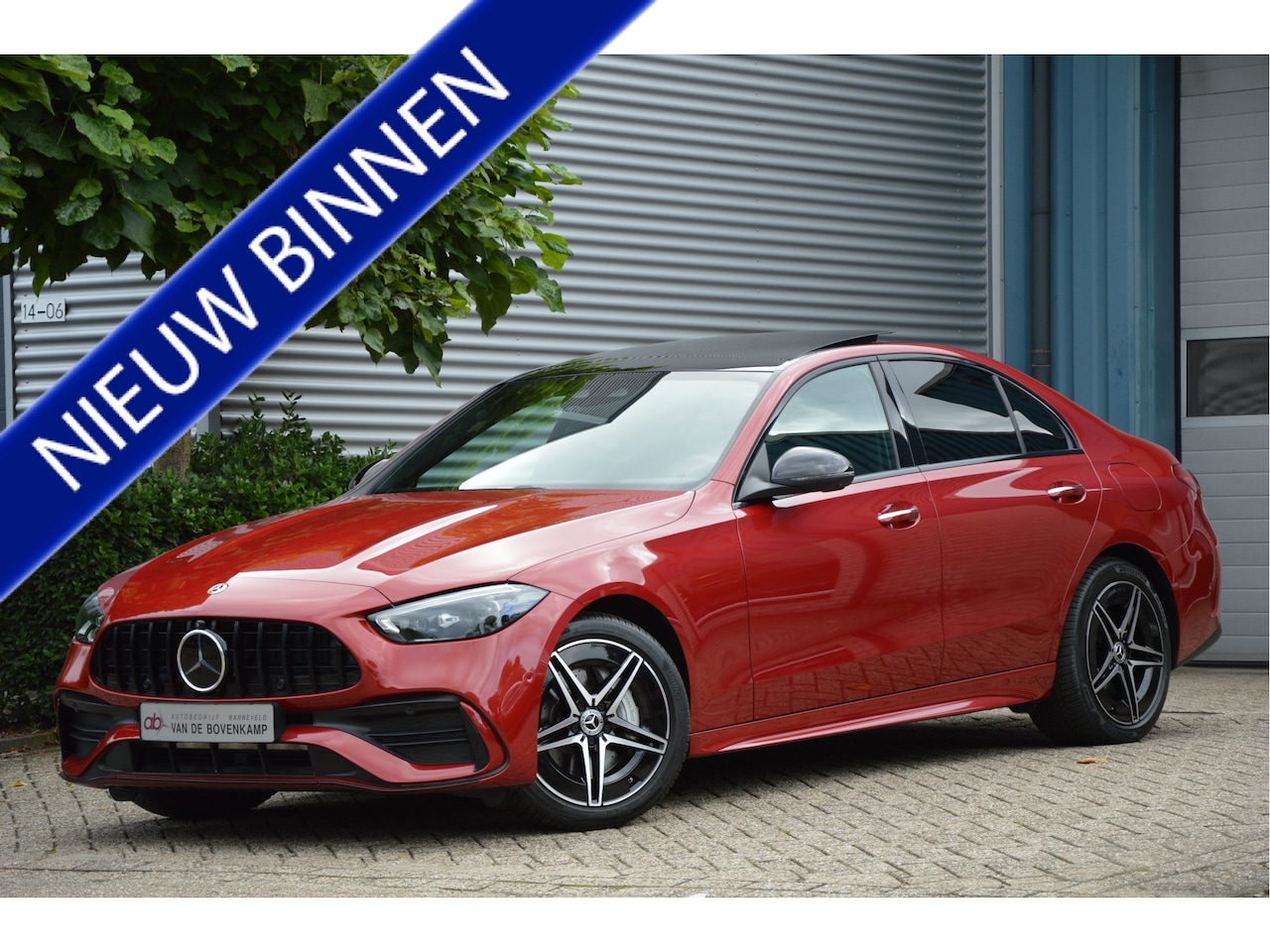 Mercedes-Benz C-klasse - 400 e 4MATIC AMG Line PANORAMADAK | BURMESTER | HUD | DIGITAL LICHT | MEMORY | DASHCAM | K - AutoWereld.nl