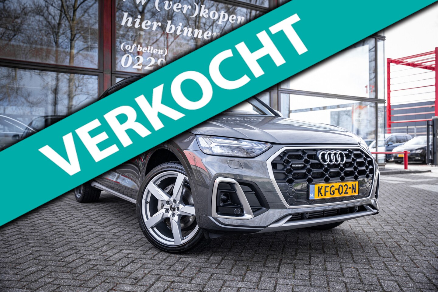 Audi Q5 - 55 TFSIe Quattro Competition S-line | Panoramadak | Leder | LED | Stoelverwarming | Camera - AutoWereld.nl