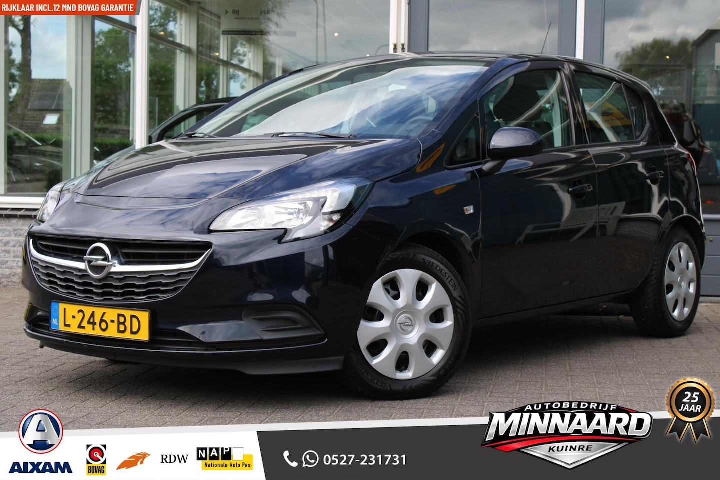 Opel Corsa - 1.4 Edition|Airco|Stoel en Stuur verw. - AutoWereld.nl