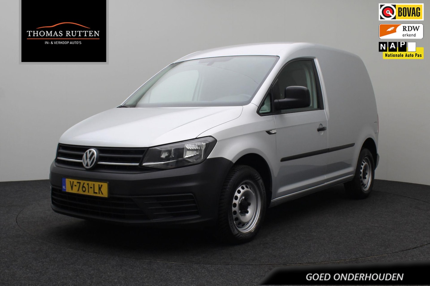 Volkswagen Caddy - 2.0 TDI L1H1 BMT Trendline 2018 NAP | Airco | Cruise control | Trekhaak | Bluetooth | Radi - AutoWereld.nl