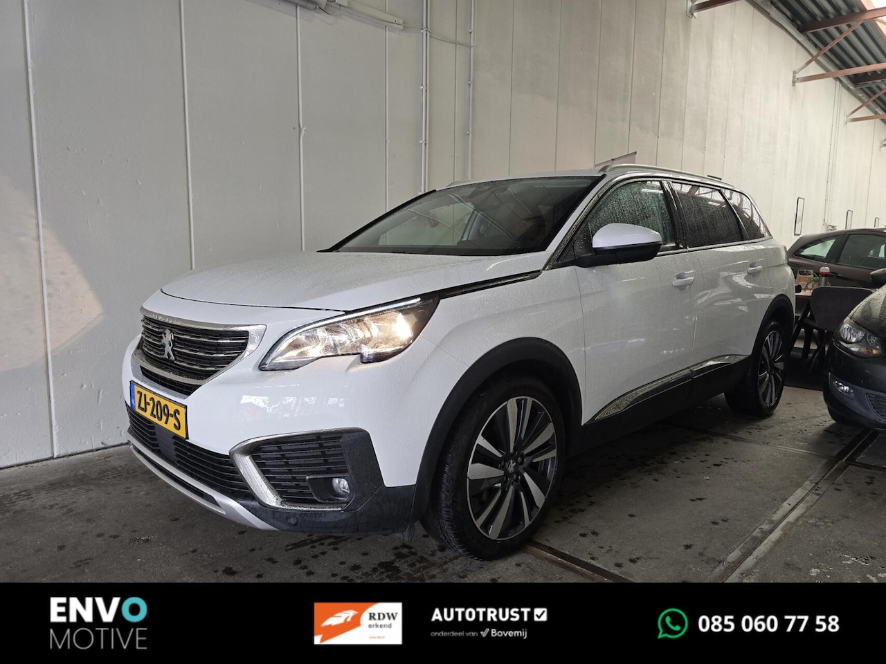 Peugeot 5008 - 1.2 PureTech Blue Lease Premium Leer/Navi/7-Per - AutoWereld.nl