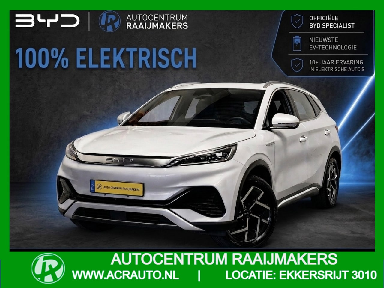 BYD Atto 3 - DESIGN 60 kWh WLTP 420 KM * 45 STUKS OP VOORRAAD* APPLE CARPLAY/ ANDROID AUTO ELEK. ACHTER - AutoWereld.nl