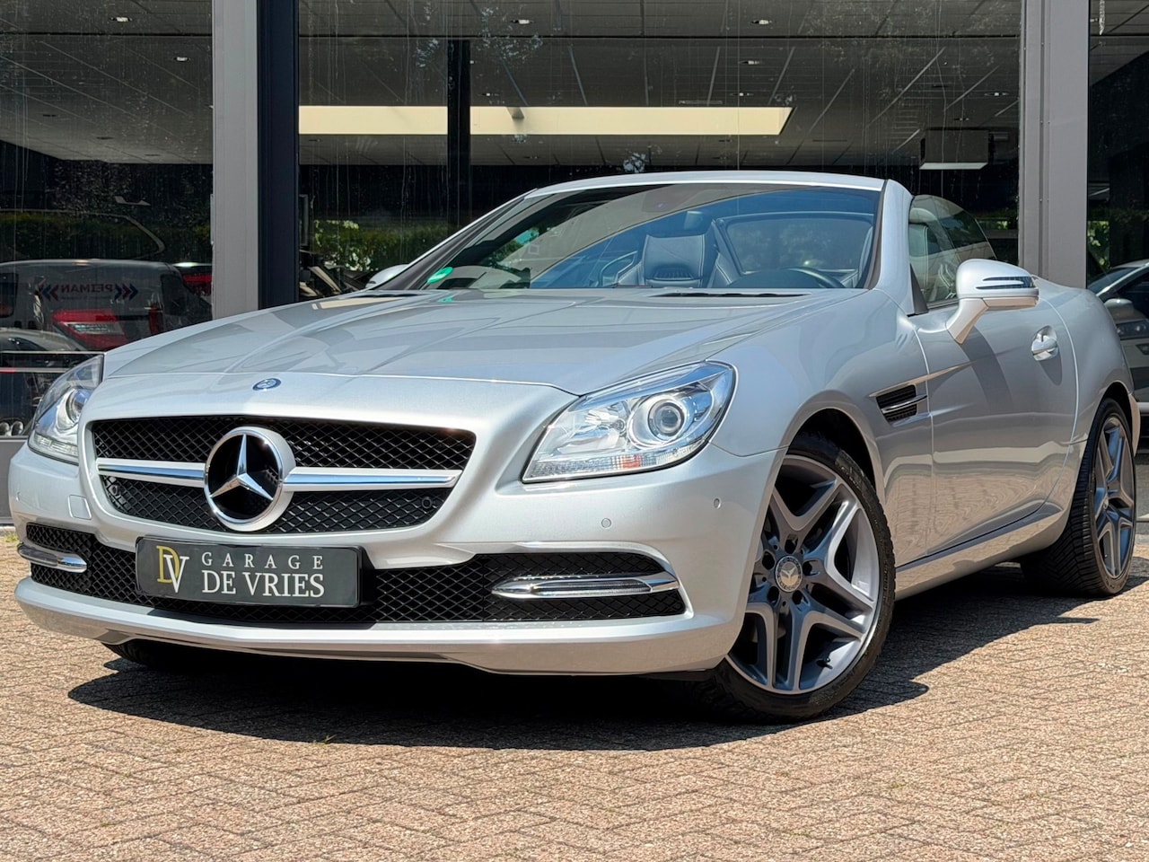 Mercedes-Benz SLK-klasse - 200 Aut AMG Magic Sky Airscarf 1e Eigenaar Volledig Onderhouden - AutoWereld.nl
