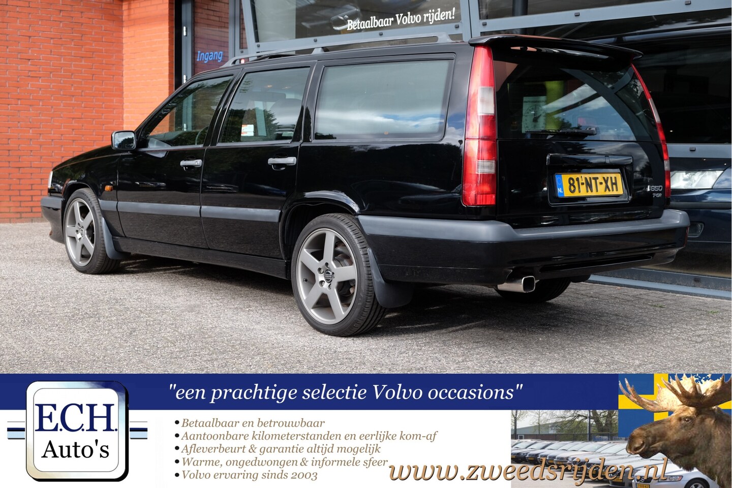Volvo 850 - T5-R Automaat, Schuifdak, gerestaureerd - AutoWereld.nl