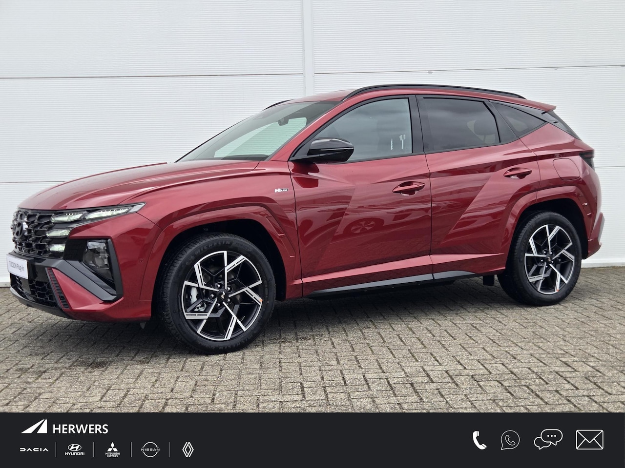 Hyundai Tucson - 1.6 T-GDI PHEV N Line ** Nu met 4000,- voordeel ** Nieuw uit voorraad leverbaar ** - AutoWereld.nl