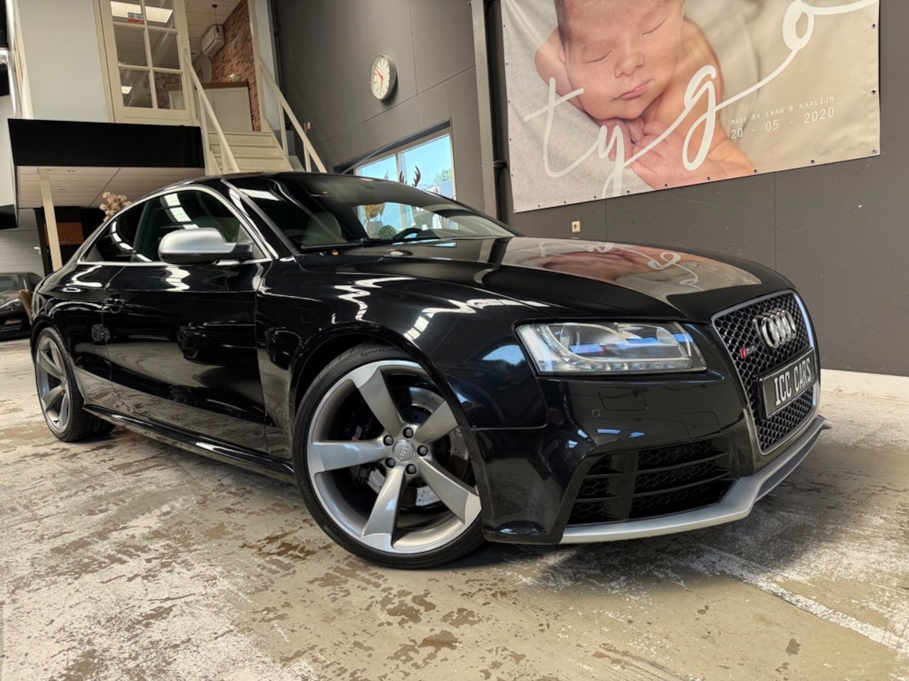 Audi A5 Coupé - 4.2 FSI RS5 quattro 4.2 FSI RS 5 quattro, wit leder, lage kmstand, sportuitlaat, liehebbersauto - AutoWereld.nl