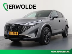 Nissan Qashqai - 1.3 MHEV Xtronic Tekna | AUTOMAAT | Panoramadak | Stoel-, Stuur- & Voorruitverw. |