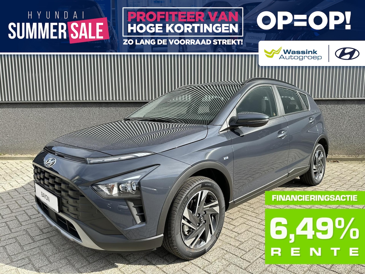 Hyundai Bayon - 1.0 T-GDI 48V 100PK Aut Premium - AutoWereld.nl