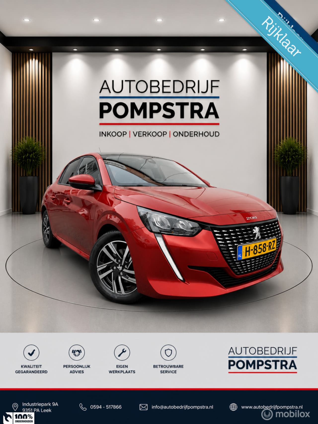 Peugeot 208 - 1.2 PureTech Allure NAVI/PDC/PANO DAK/TREKHAAK - AutoWereld.nl